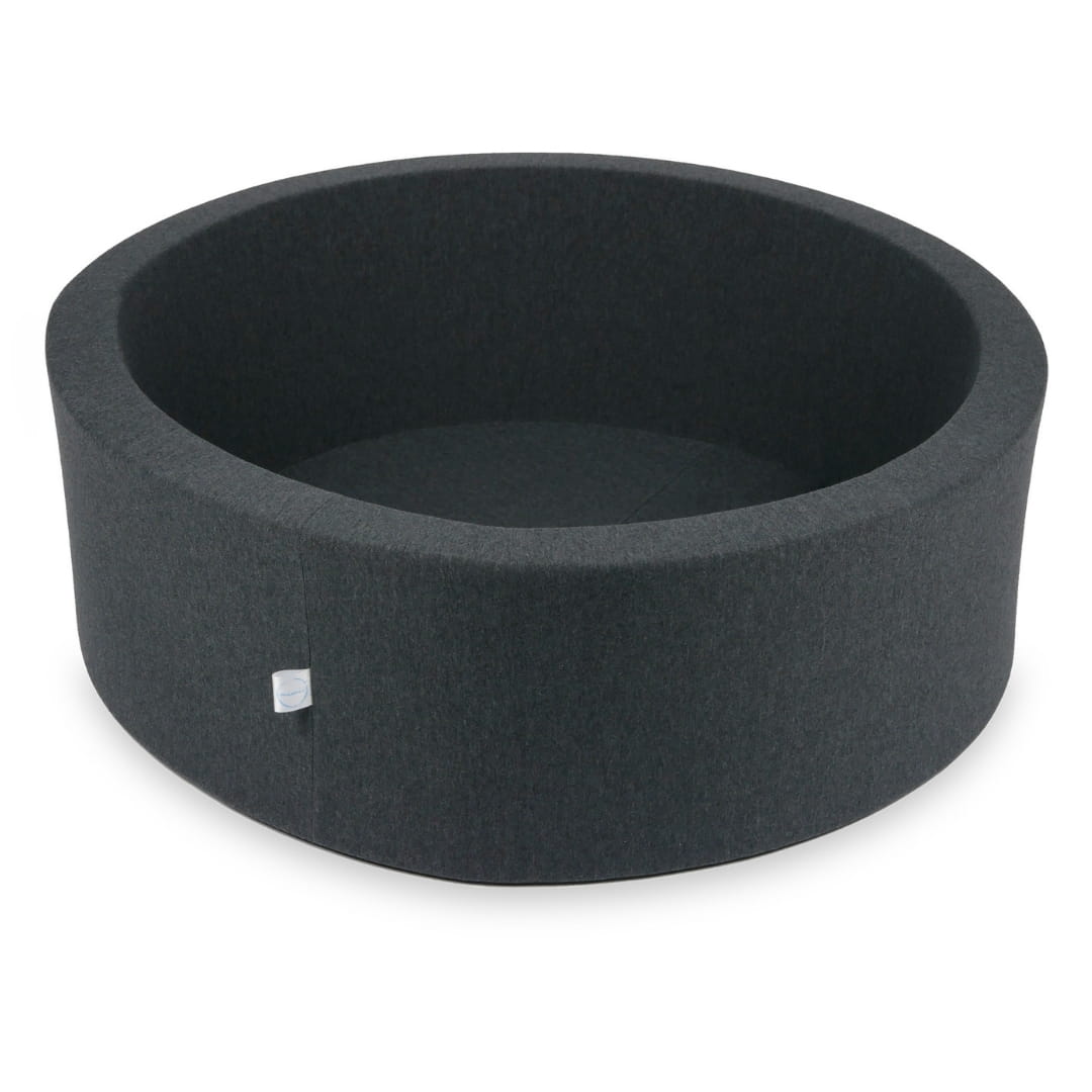 Ball Pit 90x30cm graphite without balls Bubblepools.eu