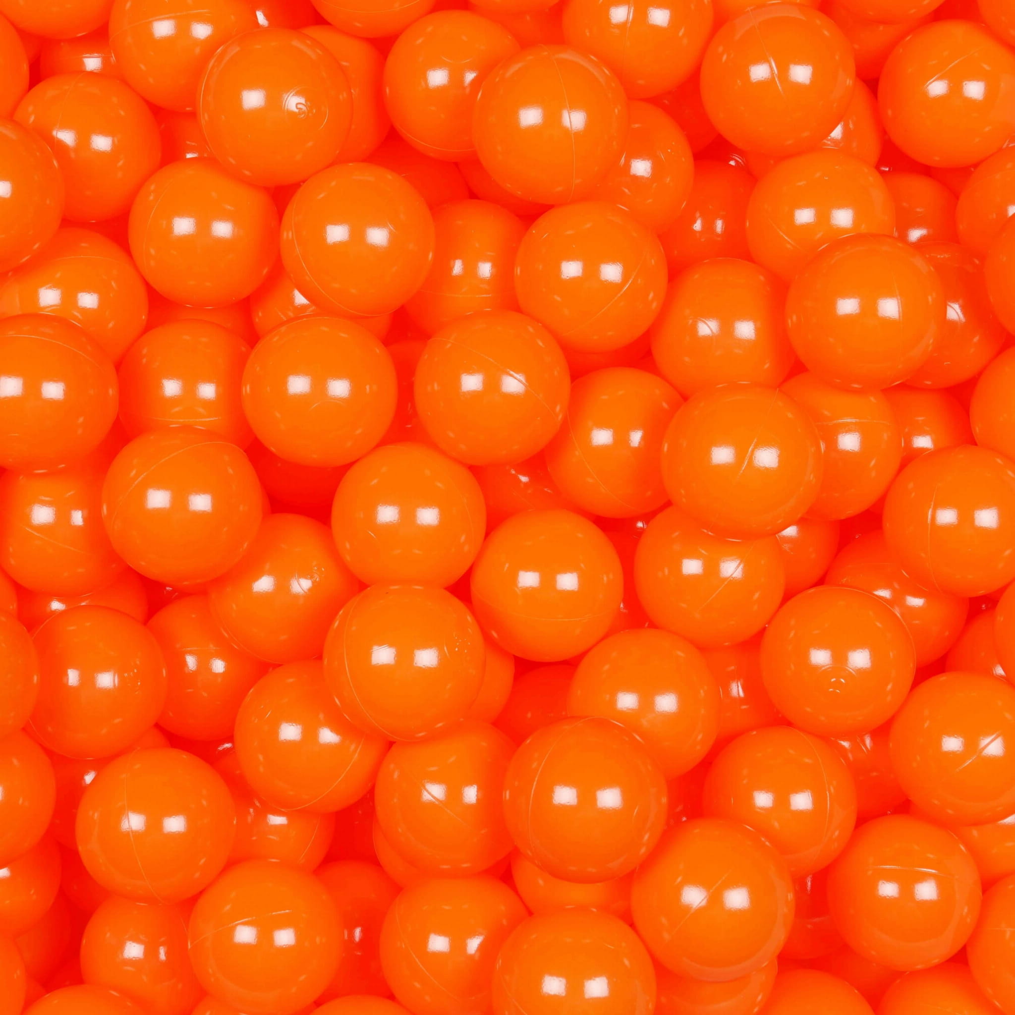 Balls for ballpit ø7cm 50pcs orange Bubblepools.eu