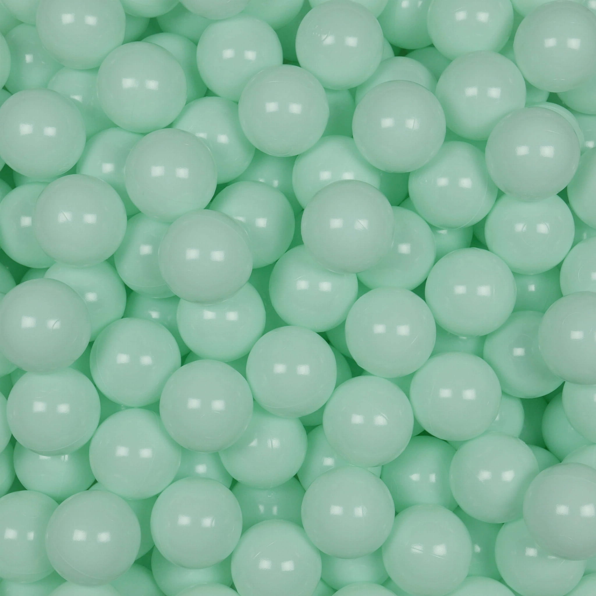 Balls for ballpit ø7cm 50pcs light mint Bubblepools.eu