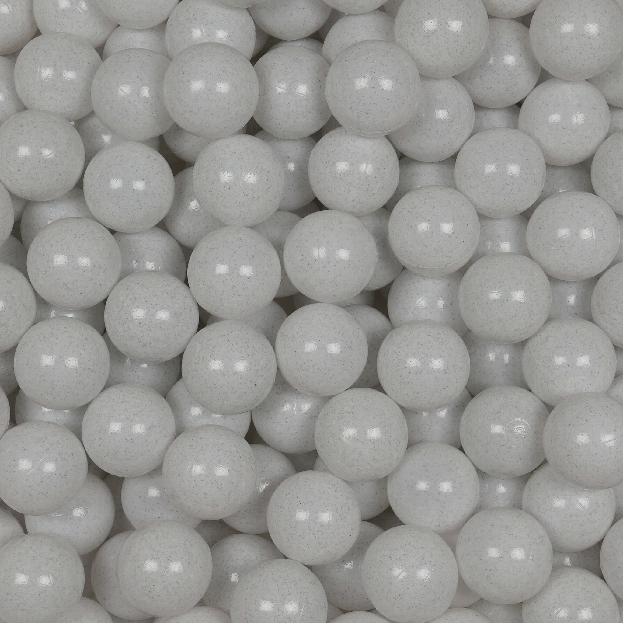 Balls for ballpit ø7cm 50pcs wooly white Bubblepools.eu