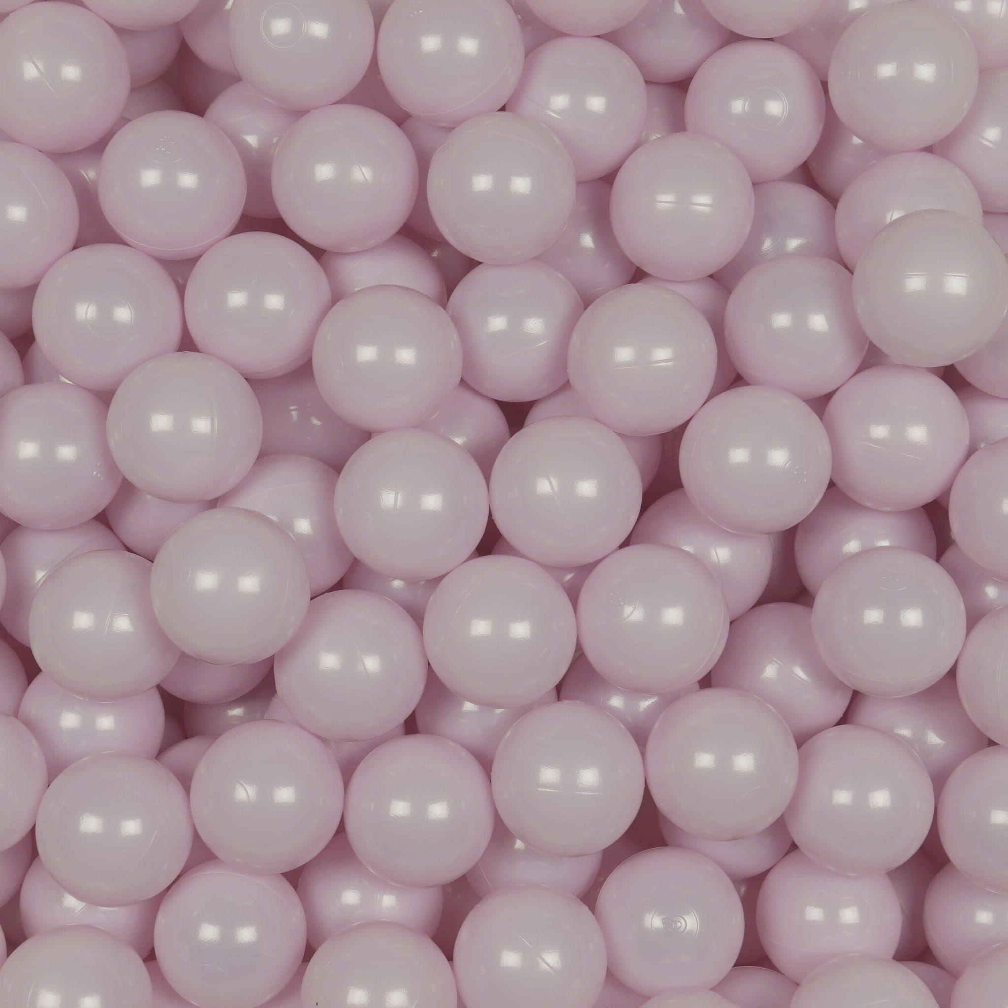 Balls for ballpit ø7cm 50pcs baby pink pearl Bubblepools.eu