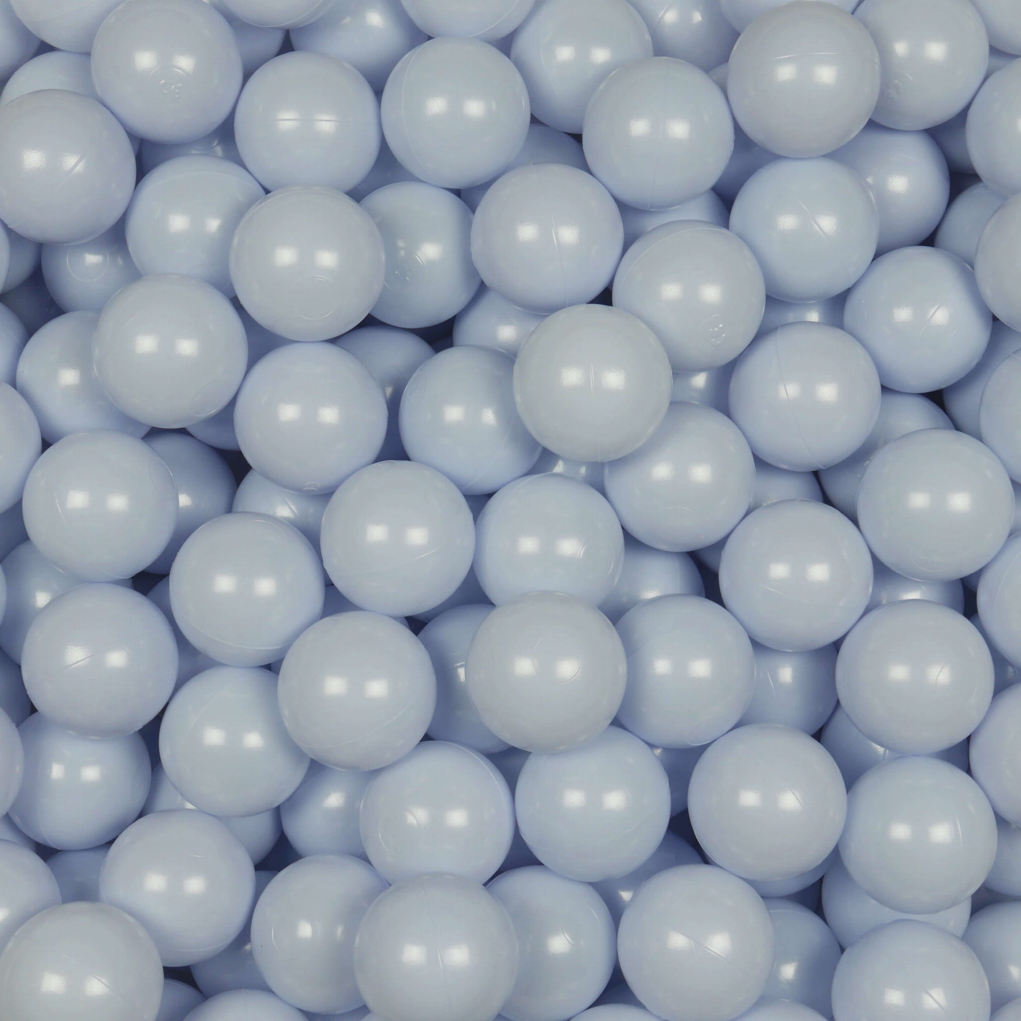 Balls for ballpit ø7cm 50pcs baby blue pearl Bubblepools.eu