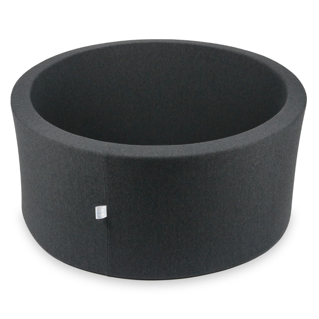 Ball Pit 90x40cm graphite without balls Bubblepools.eu