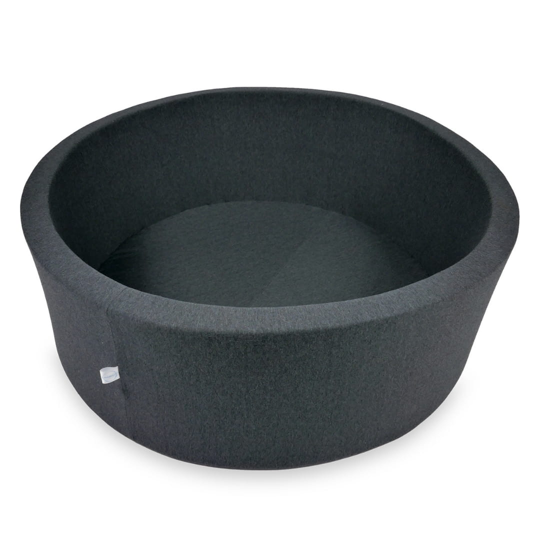 Ball Pit 110x40cm graphite without balls Bubblepools.eu