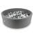 Ball Pit 130x40cm gray with balls 700pcs: white, silver Bubblepools.eu