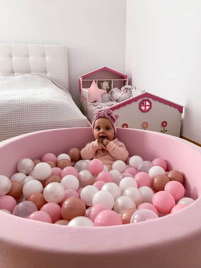 Ball Pit 130x40cm rose without balls Bubblepools.eu Ball Pit 130x40cm rose without balls Bubblepools.eu