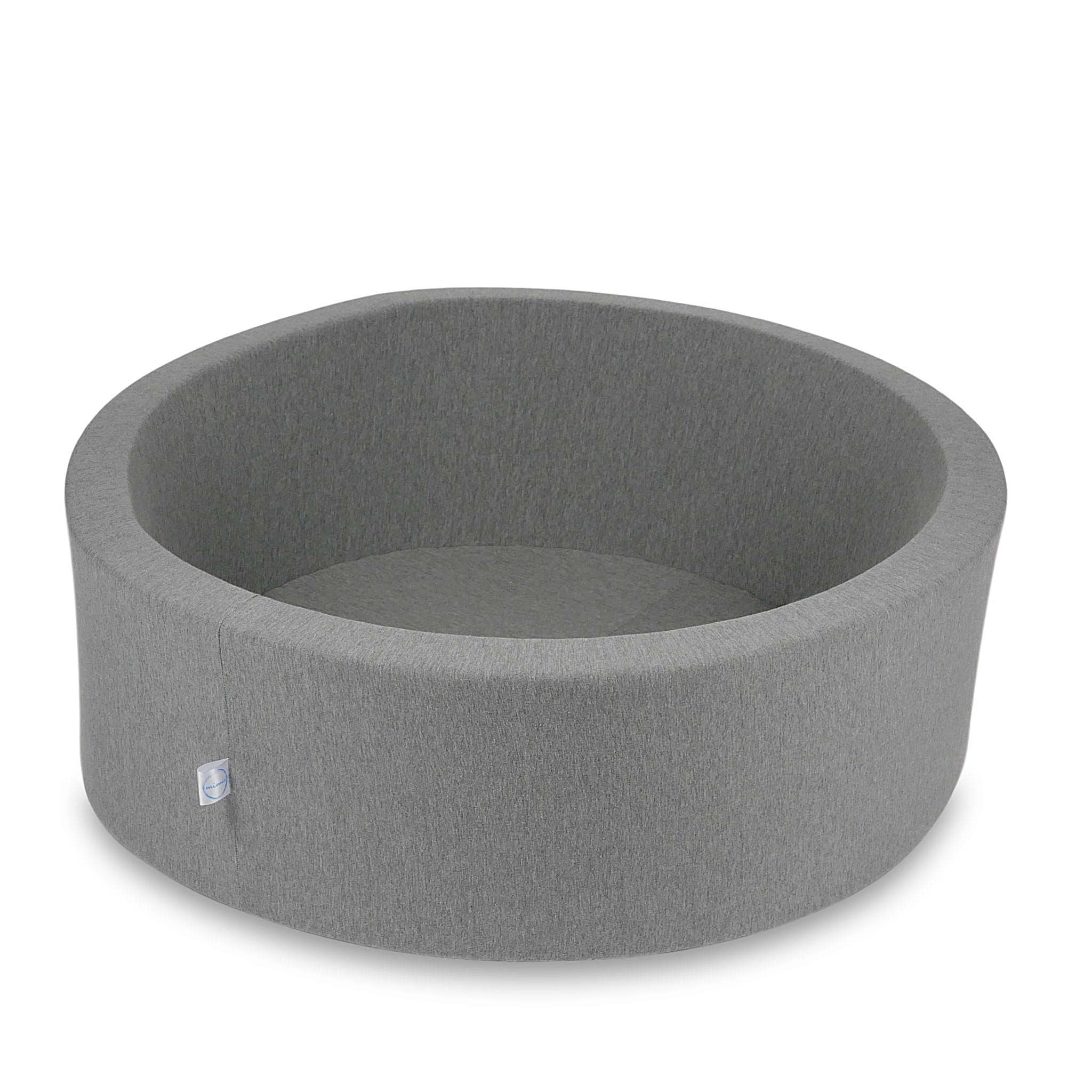 Ball Pit 90x30cm gray without balls Bubblepools.eu