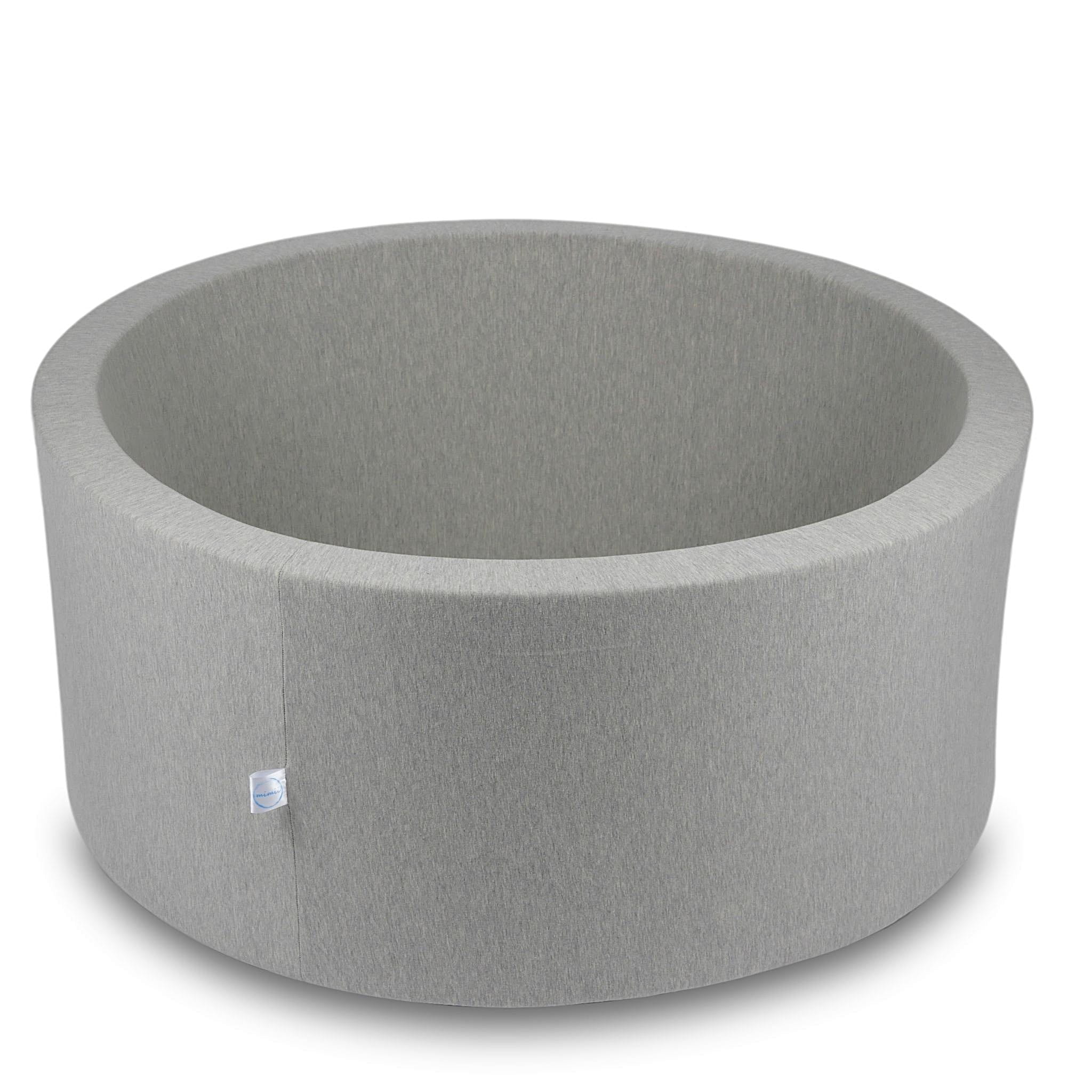 Ball Pit 90x40cm light gray without balls Bubblepools.eu