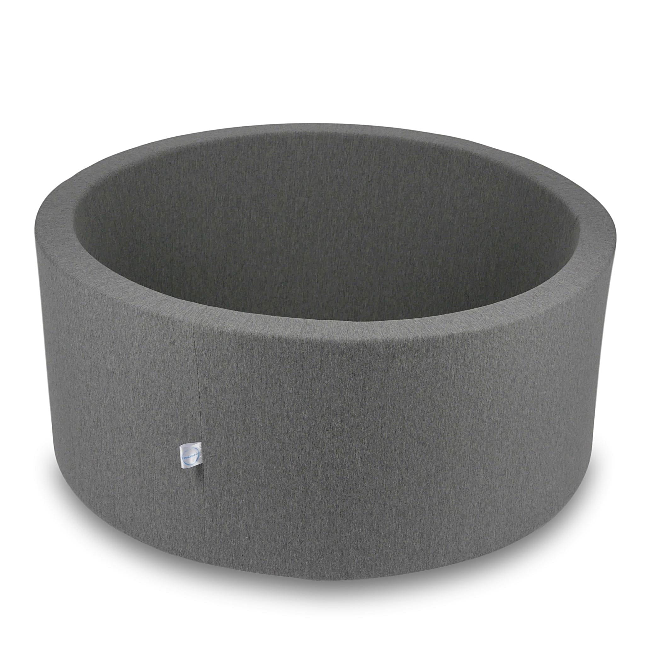 Ball Pit 90x40cm gray without balls Bubblepools.eu