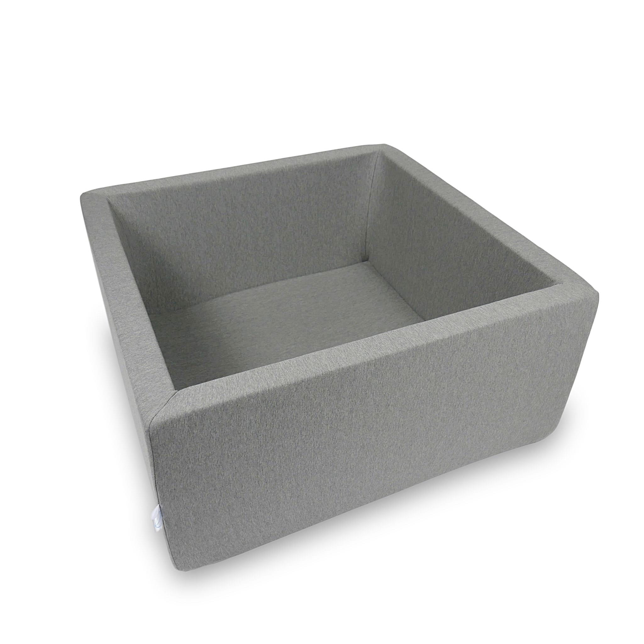 Ball Pit 90x90x40cm gray without balls Bubblepools.eu