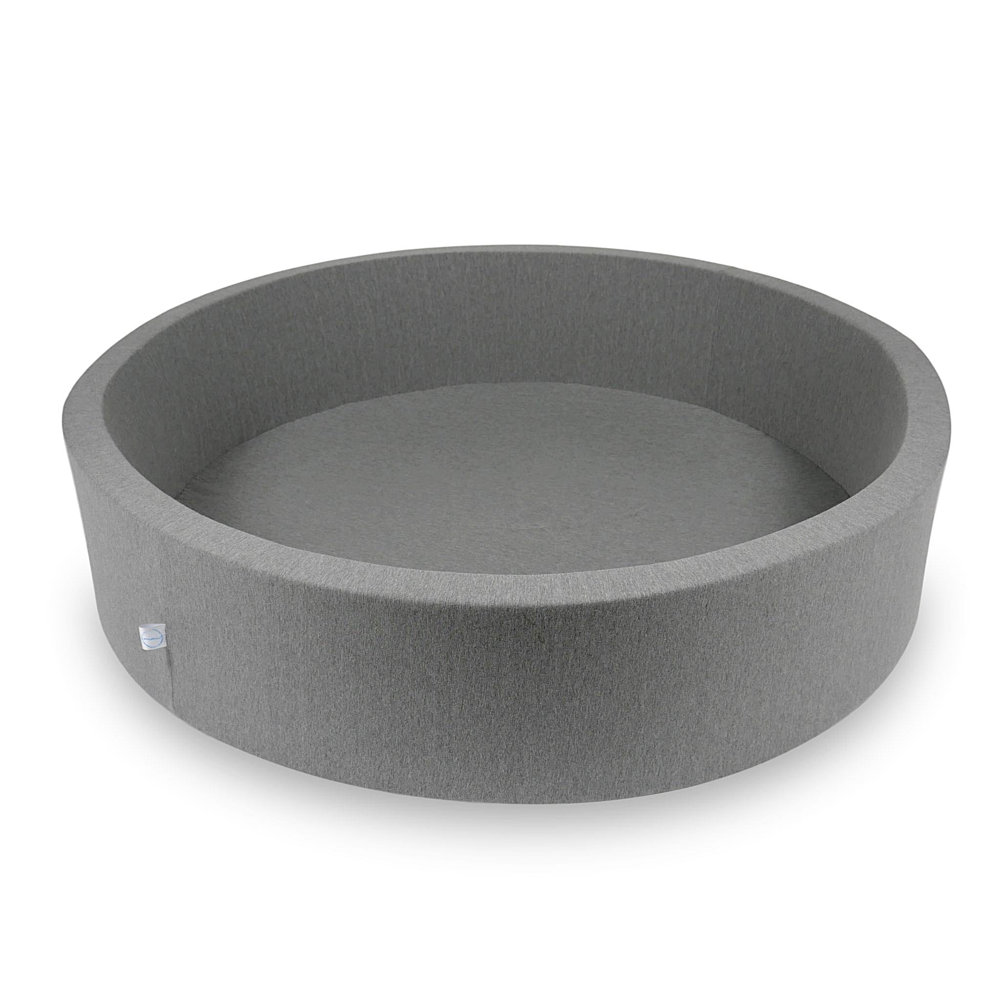 Ball Pit 130x30cm gray without balls Bubblepools.eu