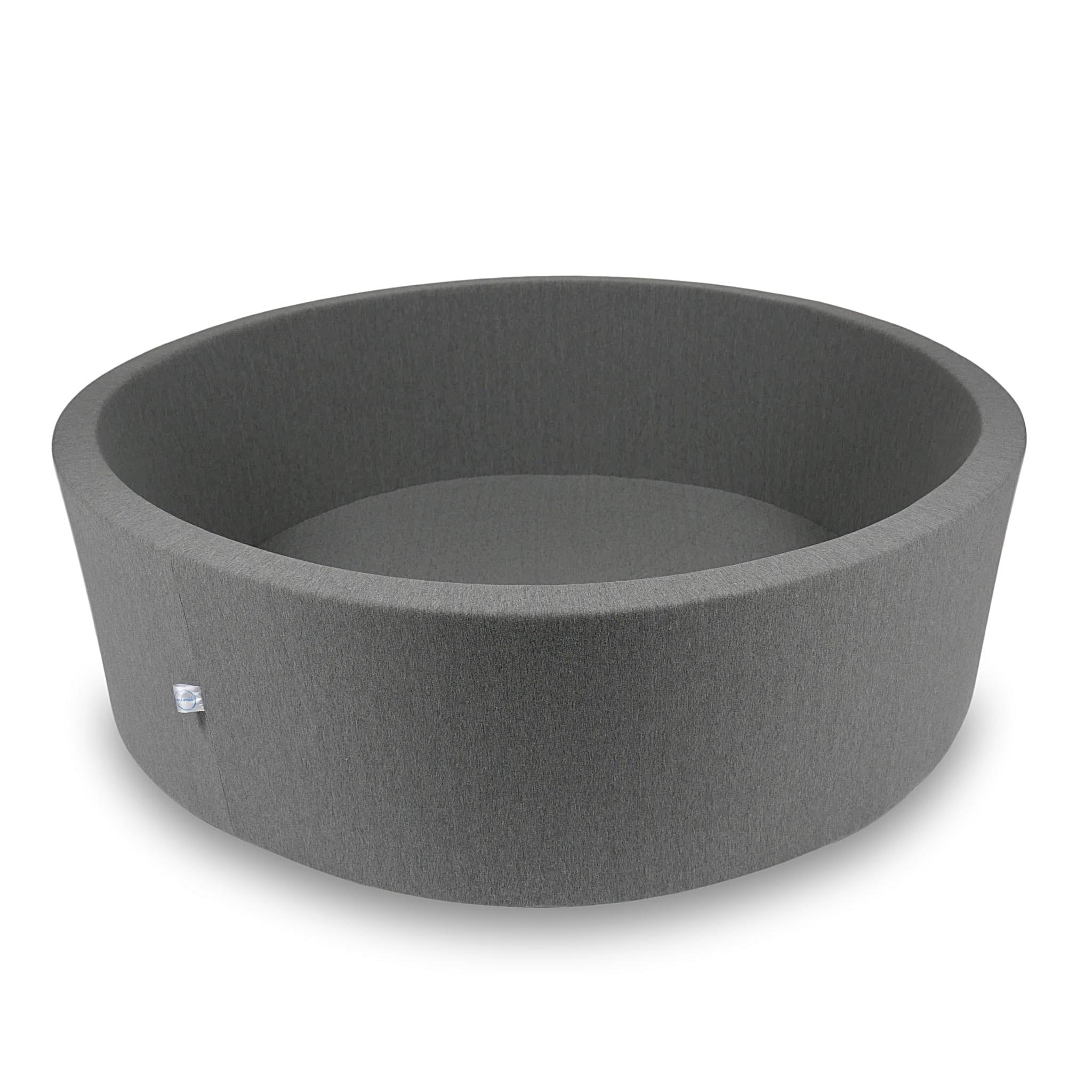 Ball Pit 130x40cm gray without balls Bubblepools.eu