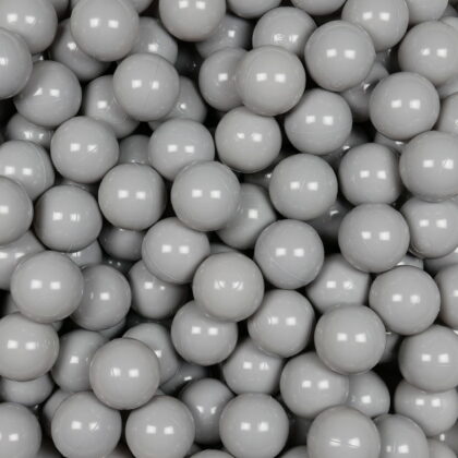 Plastic Balls 7cm – Grey Balls Bubblepools.eu
