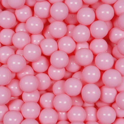 Plastic Balls 7cm – Powder Pink Balls Bubblepools.eu