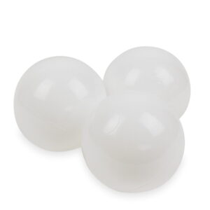 Plastic Balls 7cm diameter White