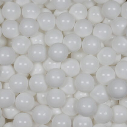Plastic Balls 7cm – White Balls Bubblepools.eu