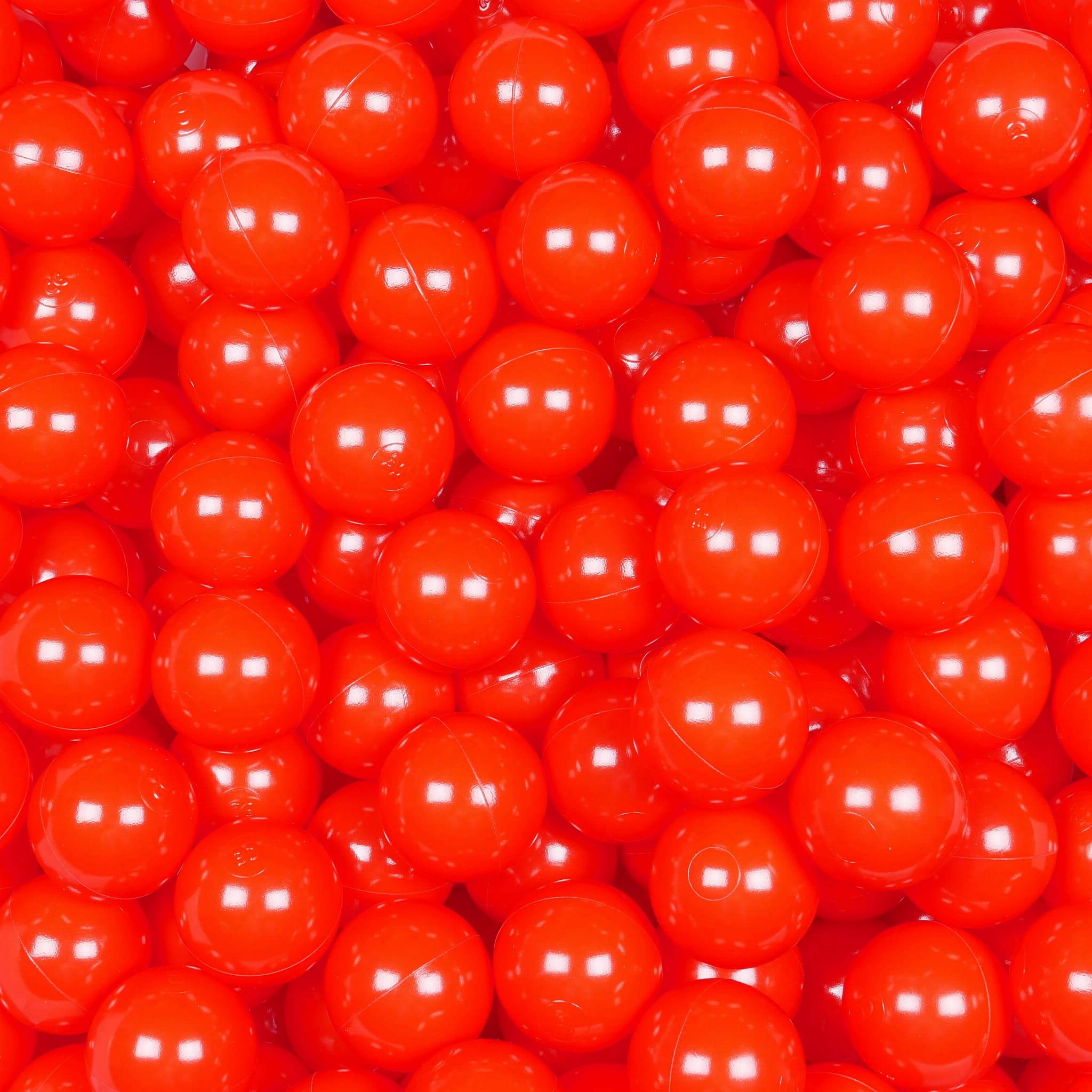 Balls for ballpit ø7cm 100pcs red Bubblepools.eu