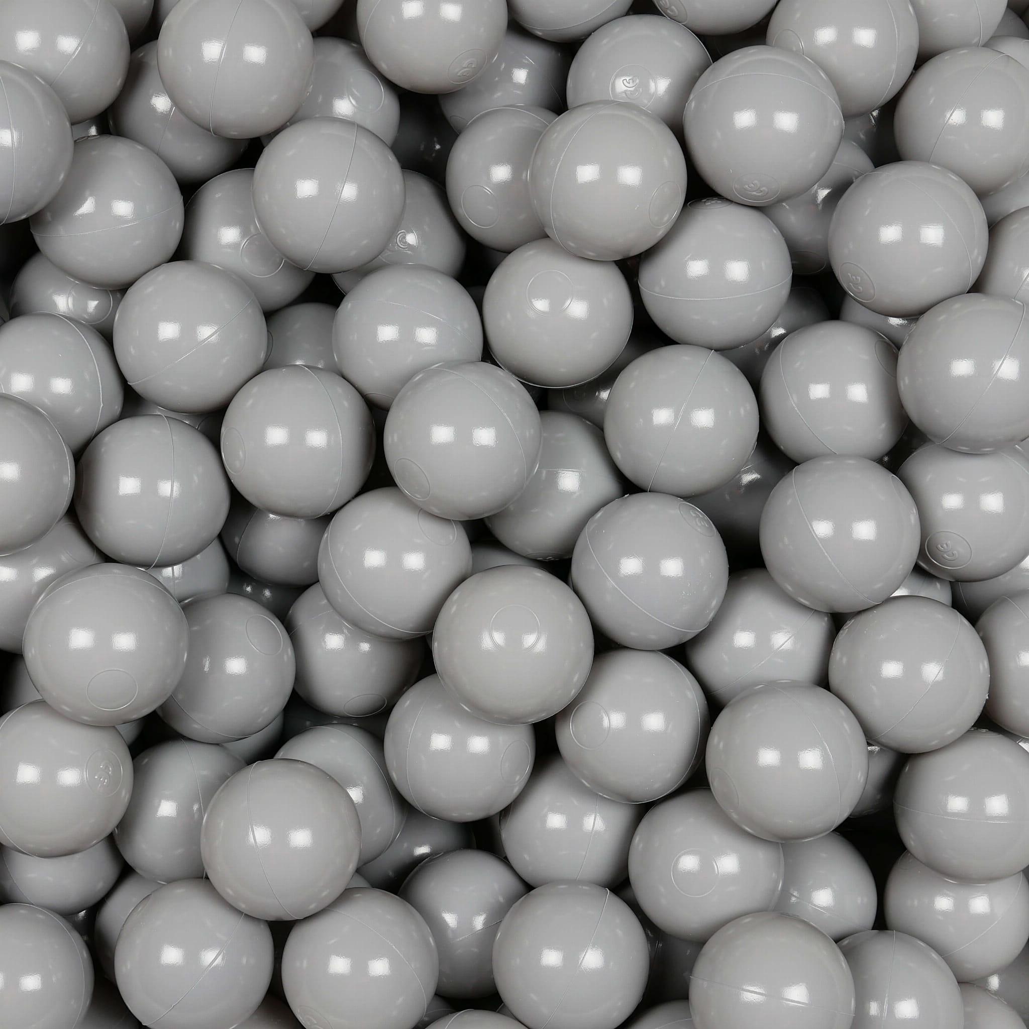 Balls for ballpit ø7cm 200pcs grey Bubblepools.eu