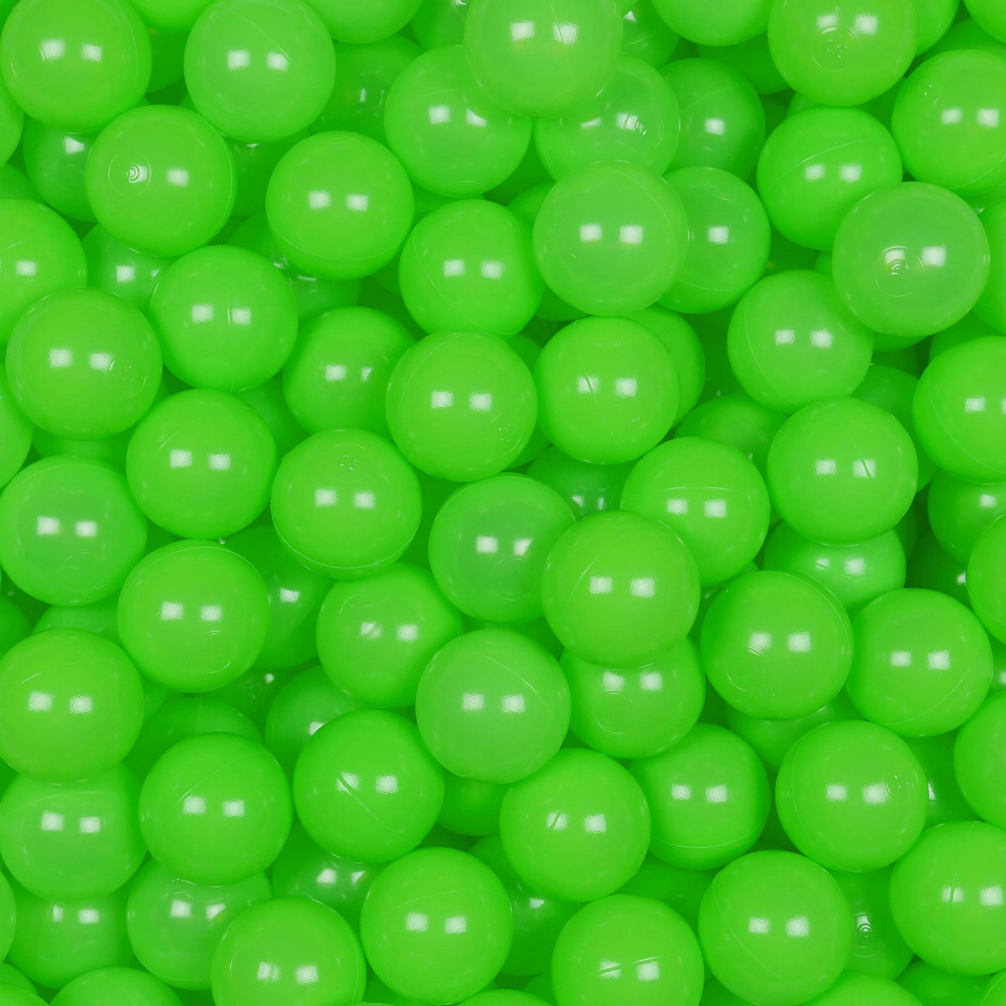 Balls for ballpit ø7cm 200pcs celadon Bubblepools.eu
