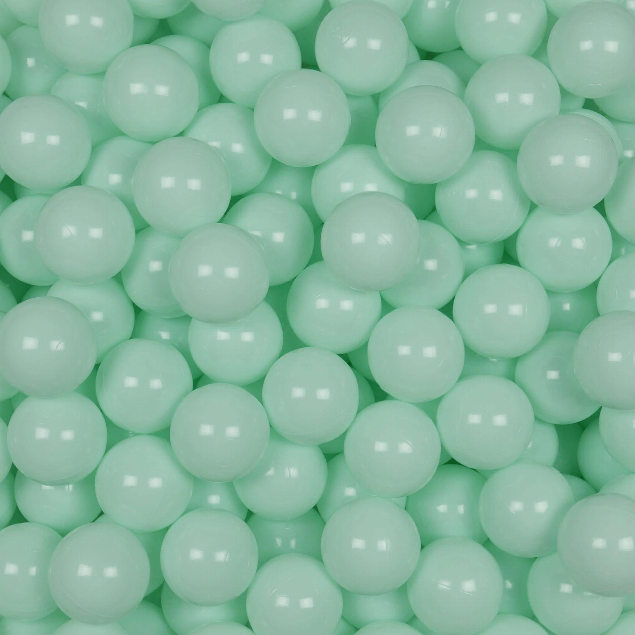 Balls for ballpit ø7cm 200pcs light mint Bubblepools.eu