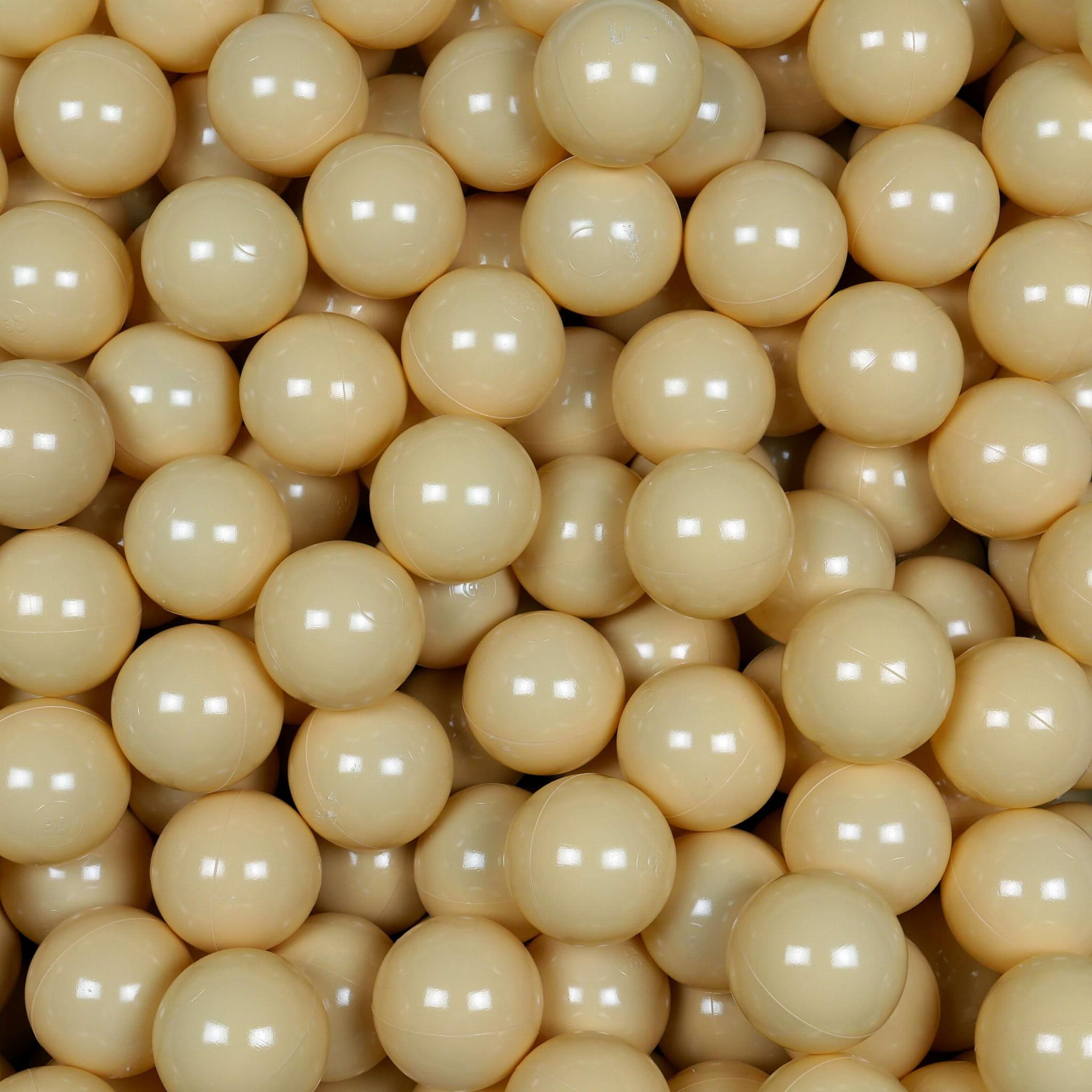 Balls for ballpit ø7cm 200pcs beige Bubblepools.eu