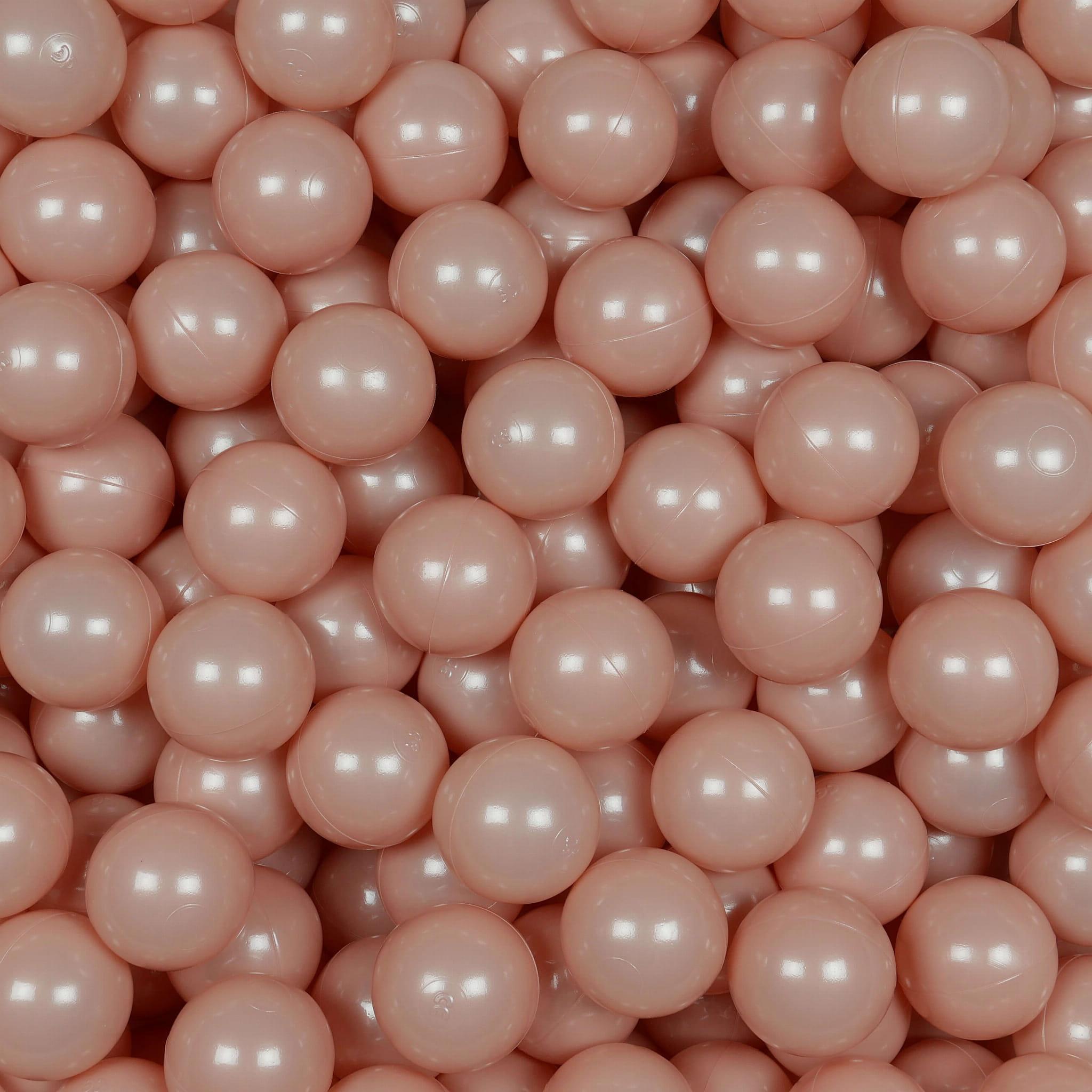 Balls for ballpit ø7cm 200pcs rosegold Bubblepools.eu