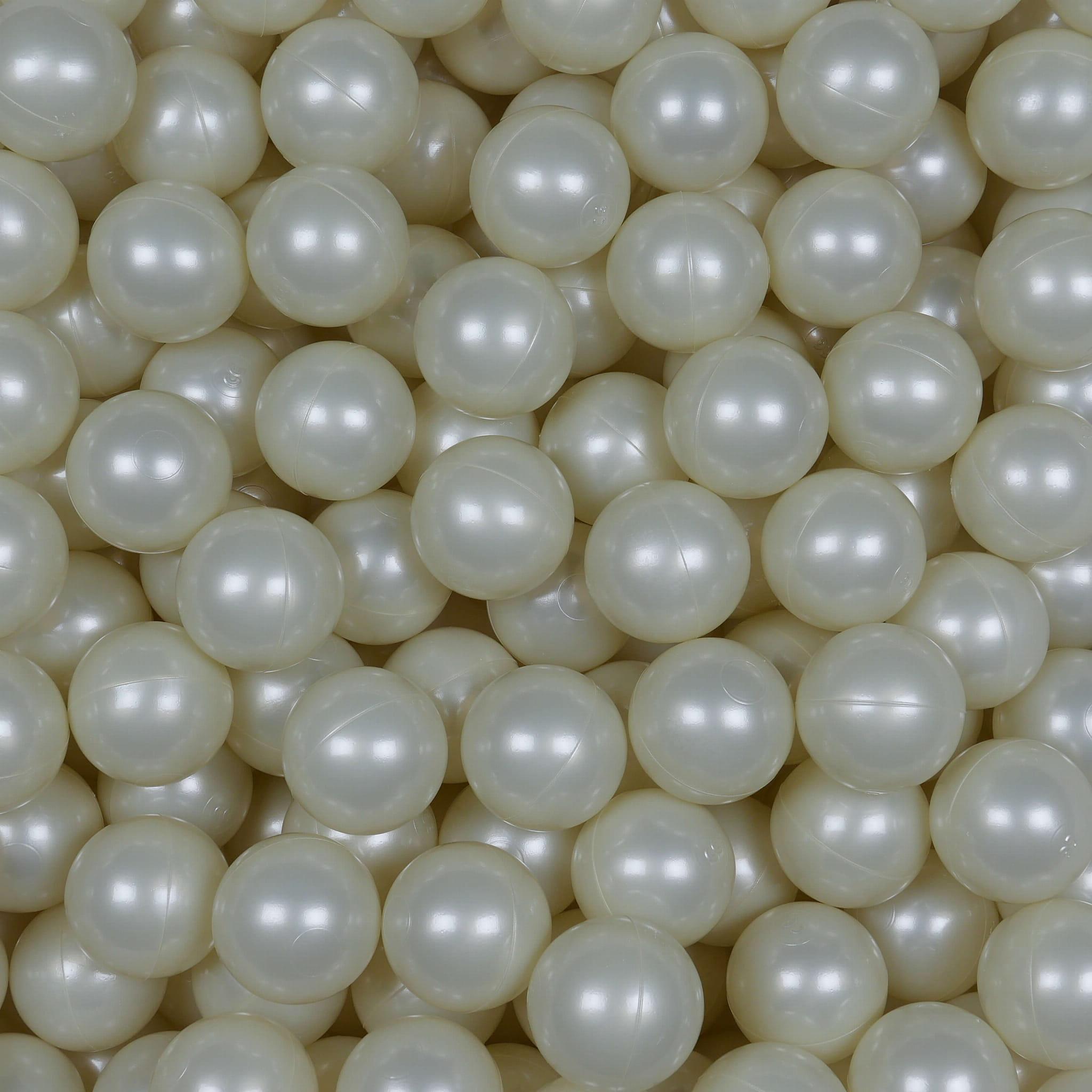 Balls for ballpit ø7cm 200pcs light gold Bubblepools.eu
