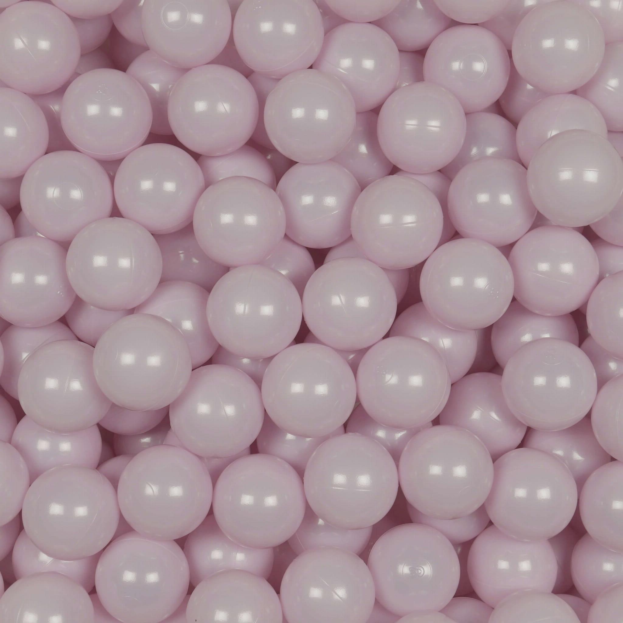 Balls for ballpit ø7cm 200pcs baby pink pearl Bubblepools.eu