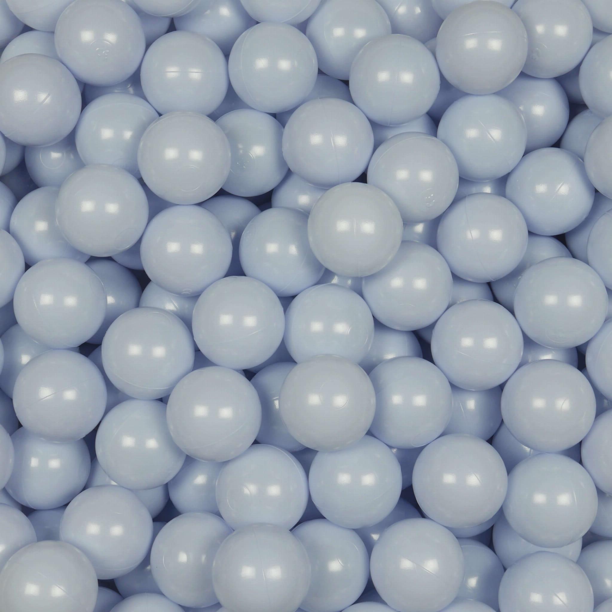Balls for ballpit ø7cm 200pcs baby blue pearl Bubblepools.eu