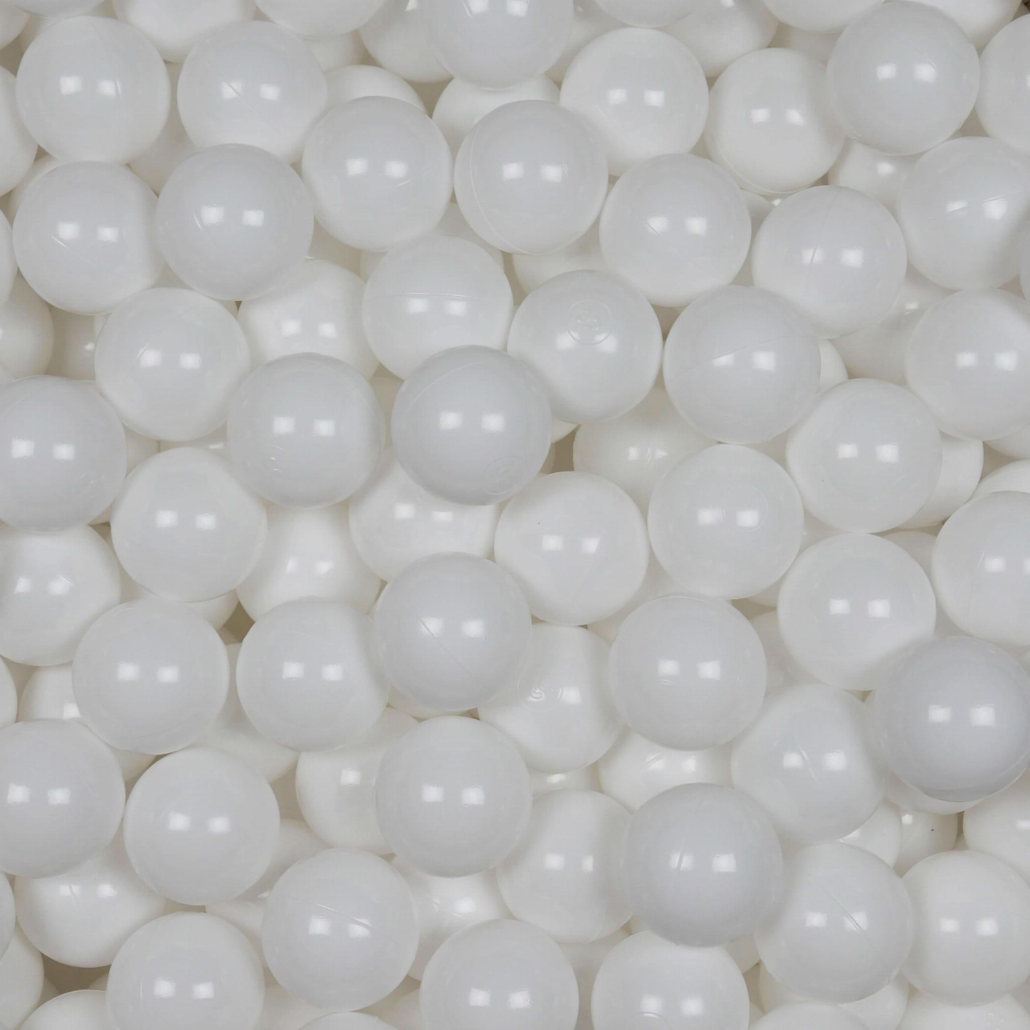 Balls for ballpit ø7cm 400pcs white Bubblepools.eu
