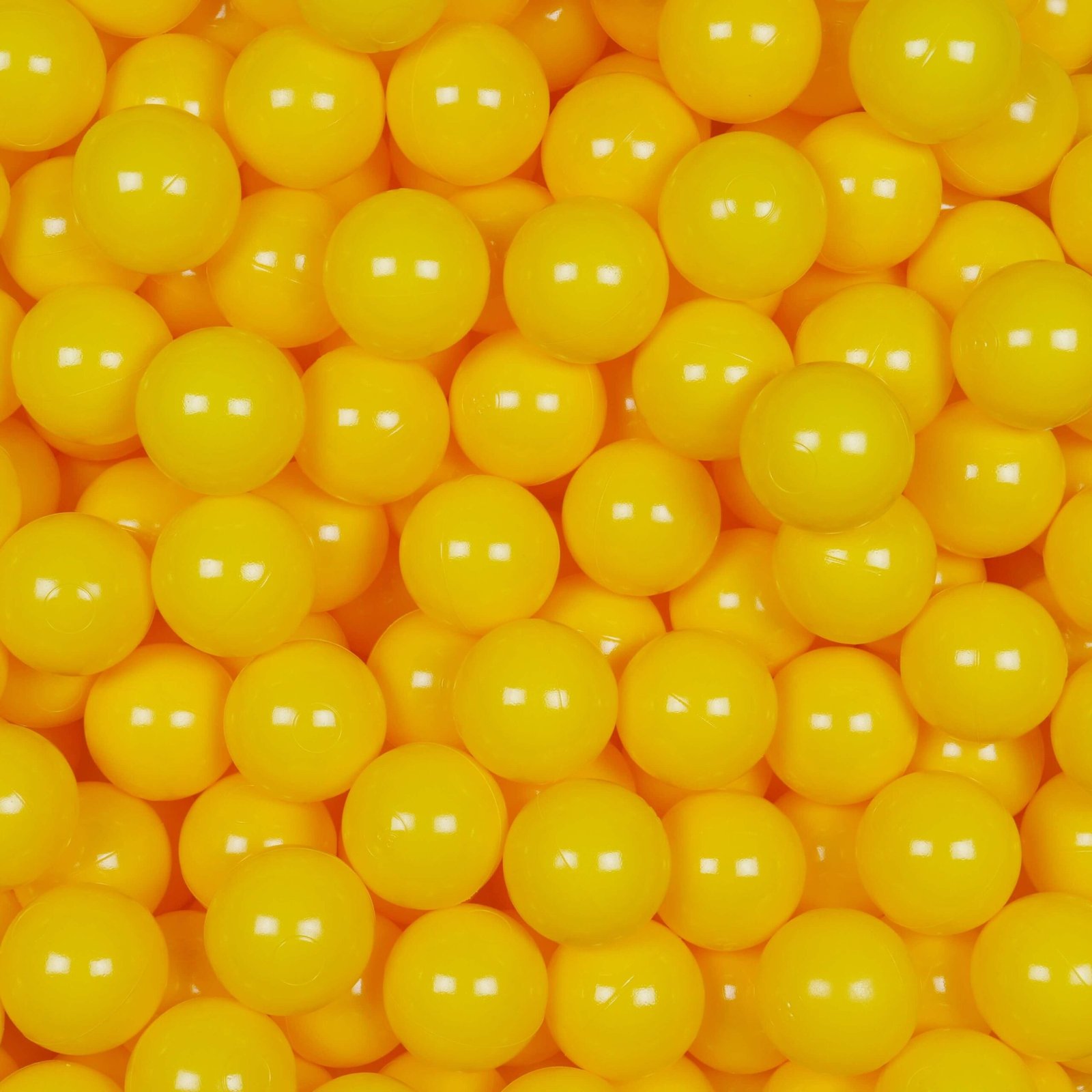 Balls for ballpit ø7cm 400pcs yellow Bubblepools.eu