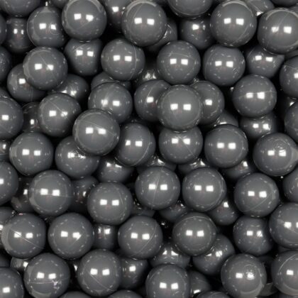 Balls for ballpit ø7cm 500pcs graphite Bubblepools.eu