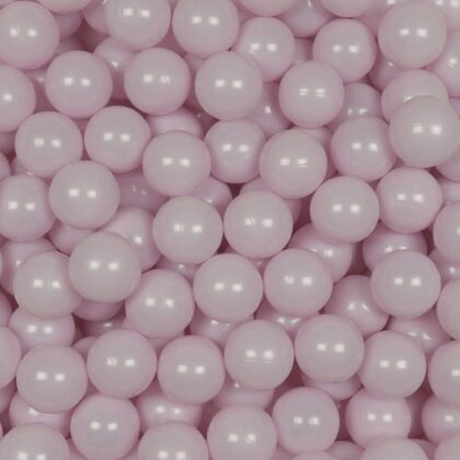Balls for ballpit ø7cm 500pcs baby pink pearl Bubblepools.eu