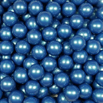 Balls for ballpit ø7cm 500pcs metallic blue Bubblepools.eu