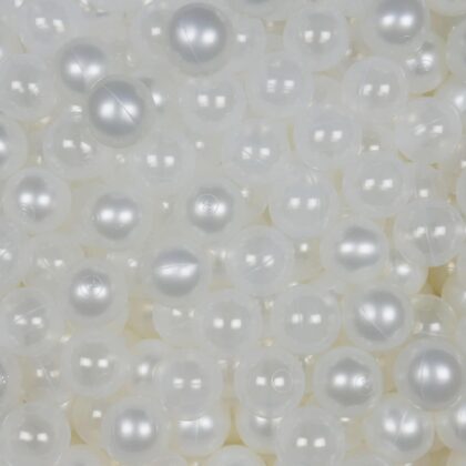 Balls for ballpit ø7cm 500pcs pearl, transparent Bubblepools.eu